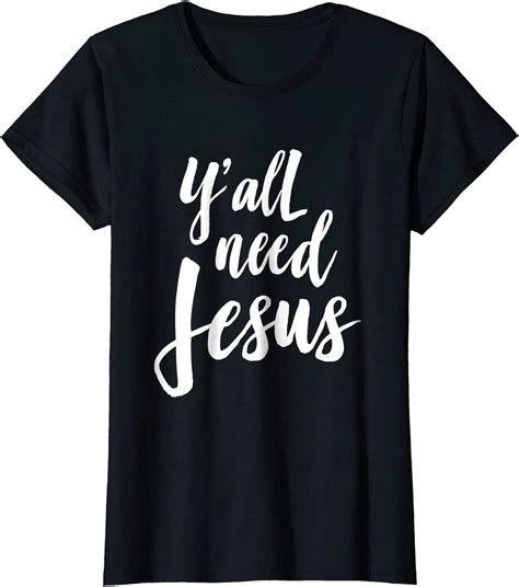 Curvy Yall Need Jesus Tee: Womens Curvy Plus Size。